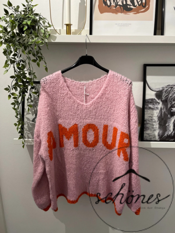 Strickpullover „AMOUR“