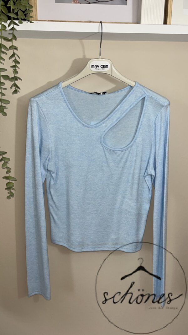 Langarmshirt Cutout – Bild 5