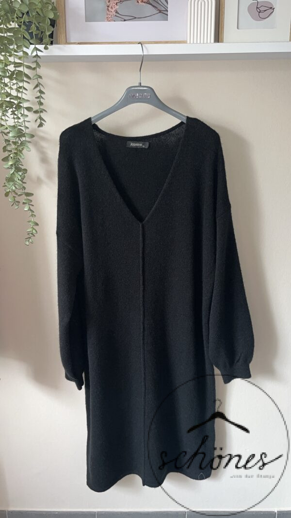 Strickkleid V-Ausschnitt – Bild 3