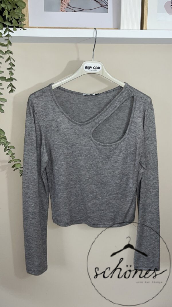 Langarmshirt Cutout – Bild 4