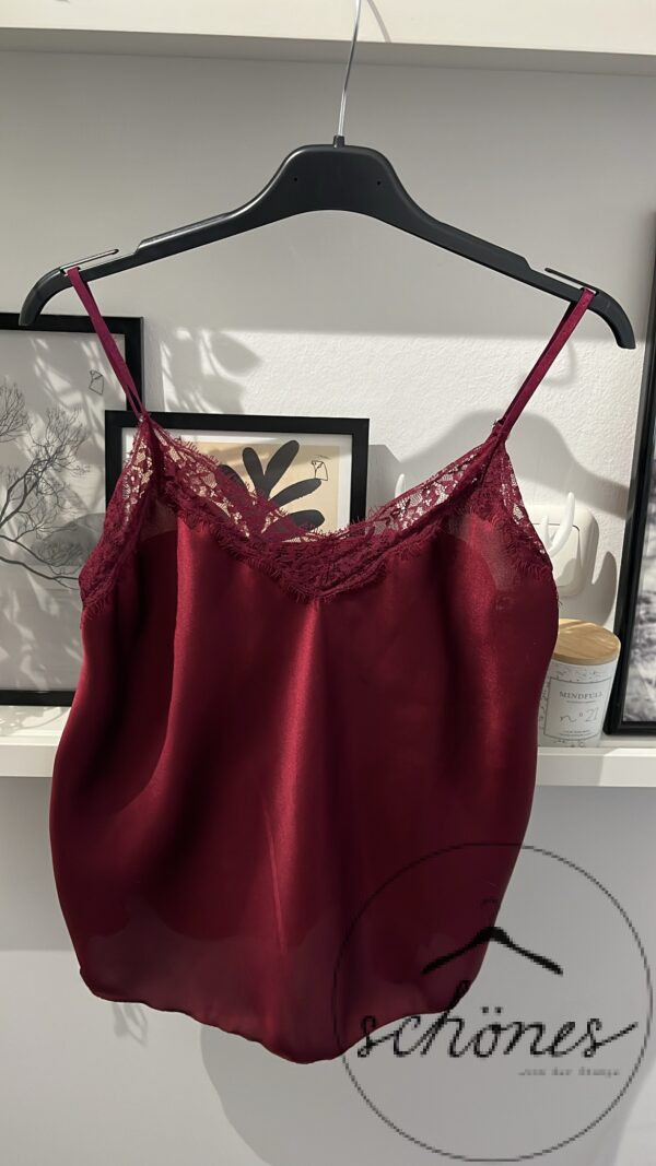 Spitzen Top „Bordeaux“