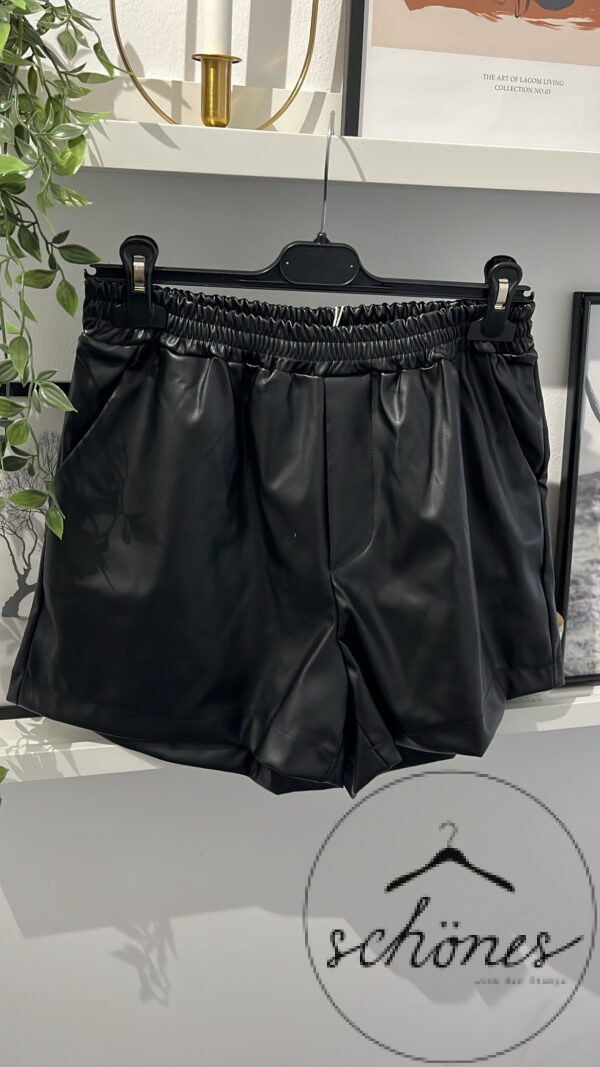 Kunstleder Shorts