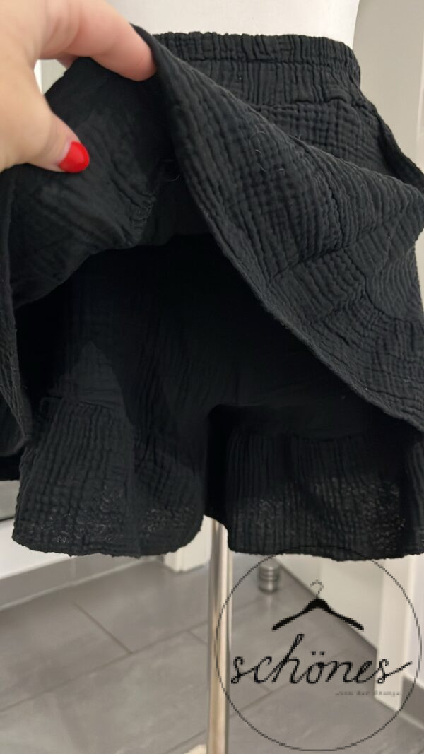 Musselin Hosenrock schwarz – Bild 2