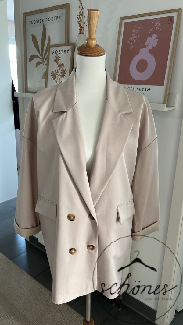 Blazer Oversize beige
