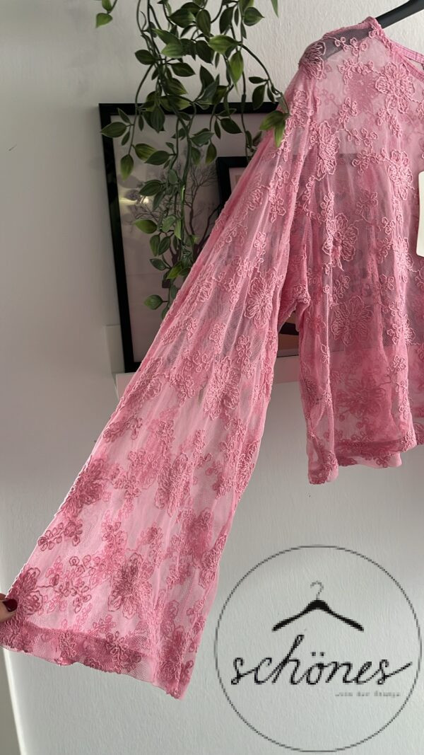 Oberteil Spitze Rosa – Bild 3