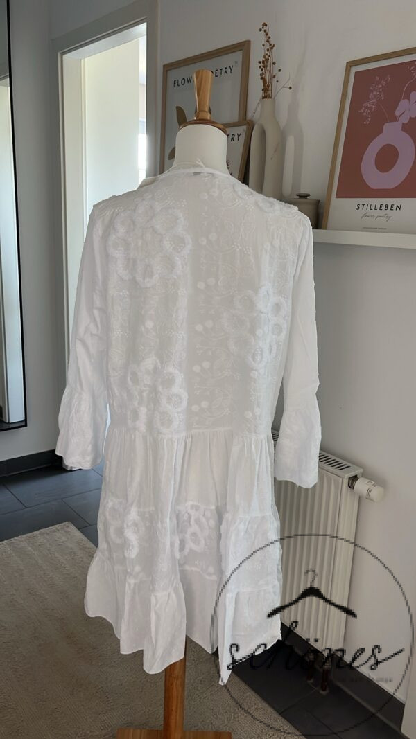 Kleid Tunika weiß – Bild 3