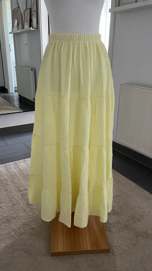Maxirock zartes Gelb – Bild 2