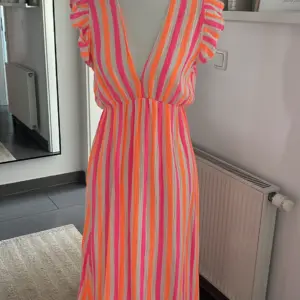 Maxikleid Musselin Bunt