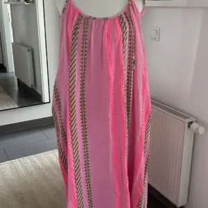 Musselin Maxikleid Print