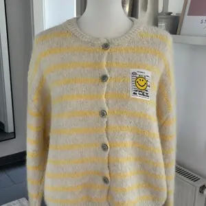 Cardigan Smily Gelb/Creme