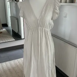 Musselin Kleid Beige