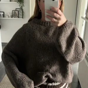 Strickpullover Schoko/Braun